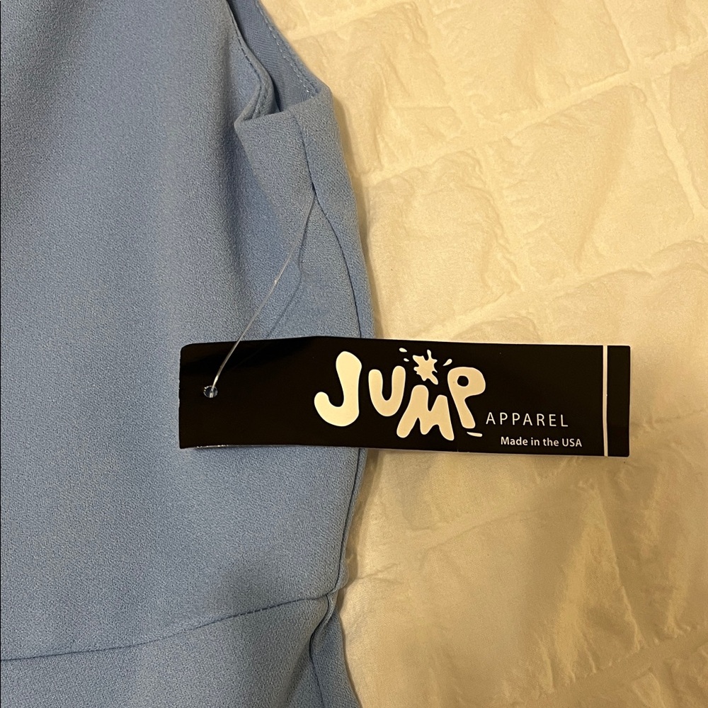 Jump Light Blue One-Shoulder Dress - Picture 5 of 5